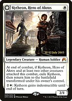 Magic the Gathering Card - Kytheon, Hero of Akros // Gideon, Battle-Forged - MTG Circle