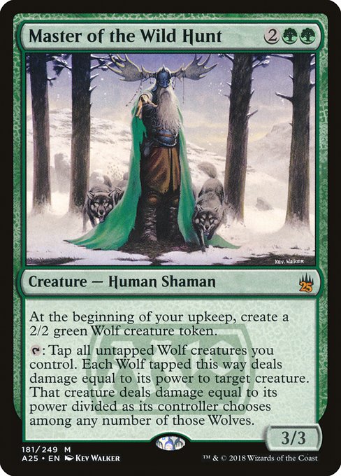 Magic the Gathering Card - Master of the Wild Hunt - MTG Circle