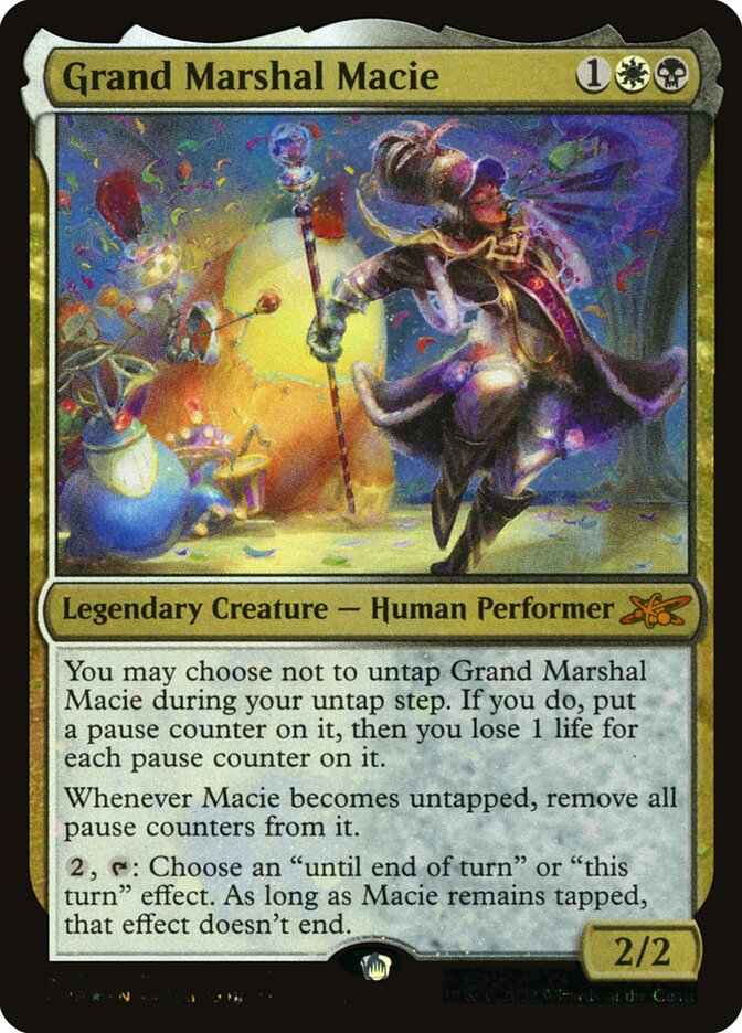 Magic the Gathering Card - Grand Marshal Macie - MTG Circle