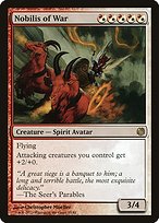 Magic the Gathering Card - Nobilis of War - MTG Circle