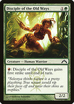 Magic the Gathering Card - Disciple of the Old Ways - MTG Circle