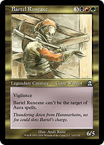 Magic the Gathering Card - Bartel Runeaxe - MTG Circle
