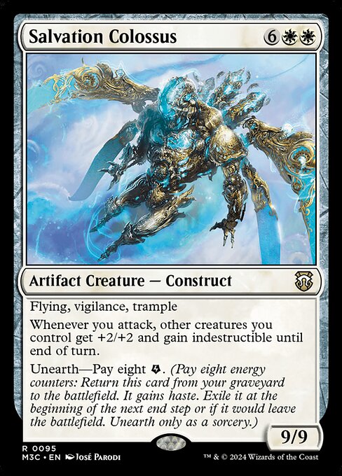 Magic the Gathering Card - Salvation Colossus - MTG Circle