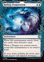 Magic the Gathering Card - Roiling Dragonstorm - MTG Circle