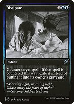 Magic the Gathering Card - Dissipate - MTG Circle