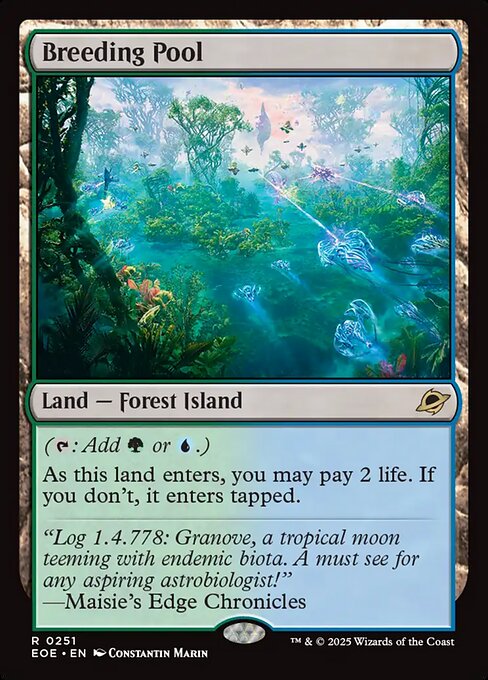 Magic the Gathering Card - Breeding Pool - MTG Circle
