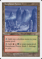 Magic the Gathering Card - Karplusan Forest - MTG Circle