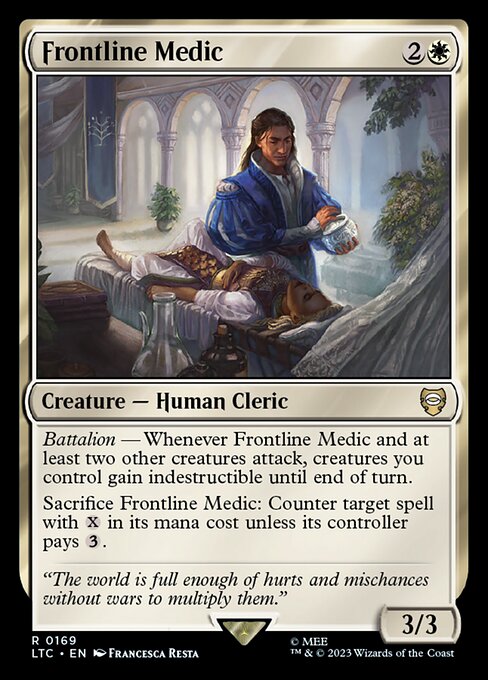 Magic the Gathering Card - Frontline Medic - MTG Circle