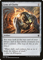 Magic the Gathering Card - Lens of Clarity - MTG Circle