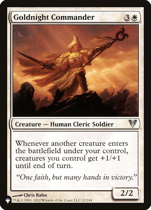 Magic the Gathering Card - Goldnight Commander - MTG Circle