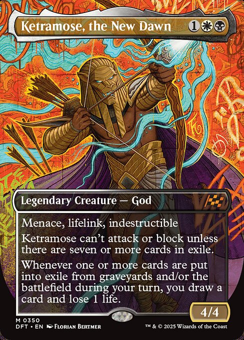 Magic the Gathering Card - Ketramose, the New Dawn - MTG Circle