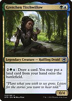 Magic the Gathering Card - Gretchen Titchwillow - MTG Circle