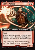 Magic the Gathering Card - Barret Wallace - MTG Circle