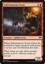 Magic the Gathering Card - Subterranean Scout - MTG Circle