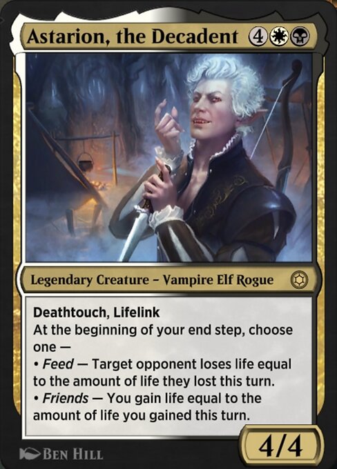 Magic the Gathering Card - Astarion, the Decadent - MTG Circle