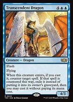 Magic the Gathering Card - Transcendent Dragon - MTG Circle