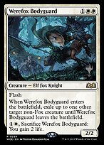 Magic the Gathering Card - Werefox Bodyguard - MTG Circle