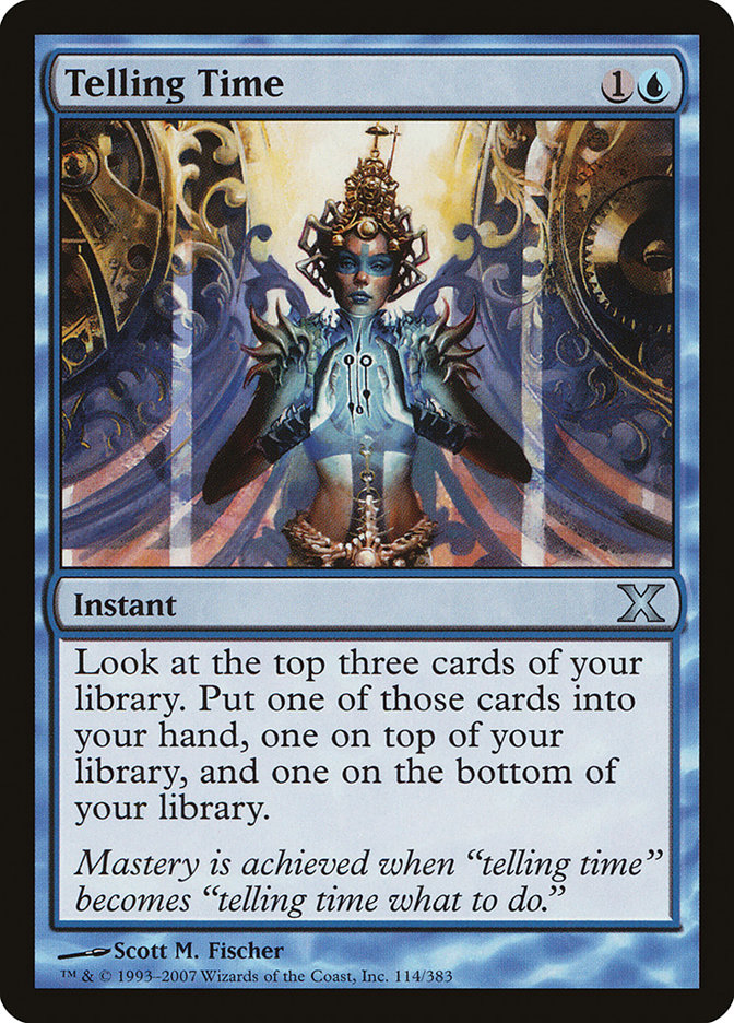 Magic the Gathering Card - Telling Time - MTG Circle