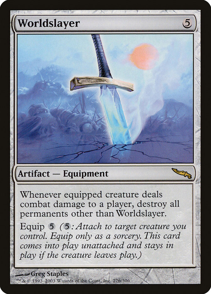 Magic the Gathering Card - Worldslayer - MTG Circle