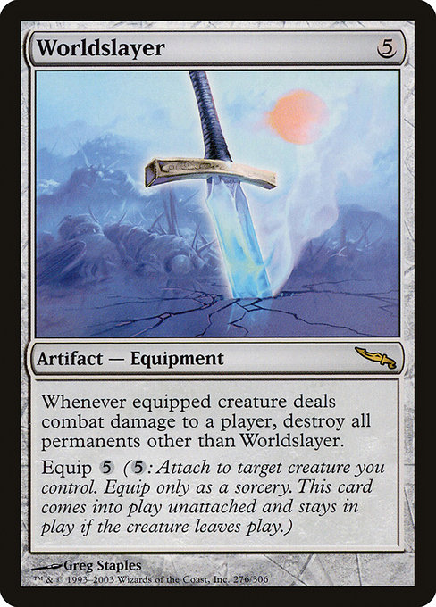 Magic the Gathering Card - Worldslayer - MTG Circle