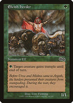 Magic the Gathering Card - Elvish Herder - MTG Circle