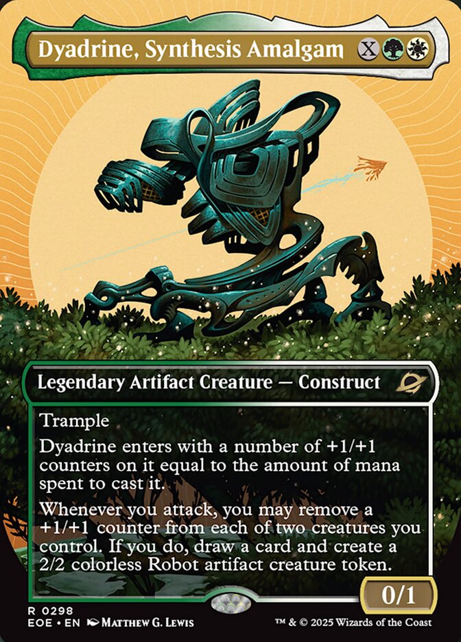 Magic the Gathering Card - Dyadrine, Synthesis Amalgam - MTG Circle