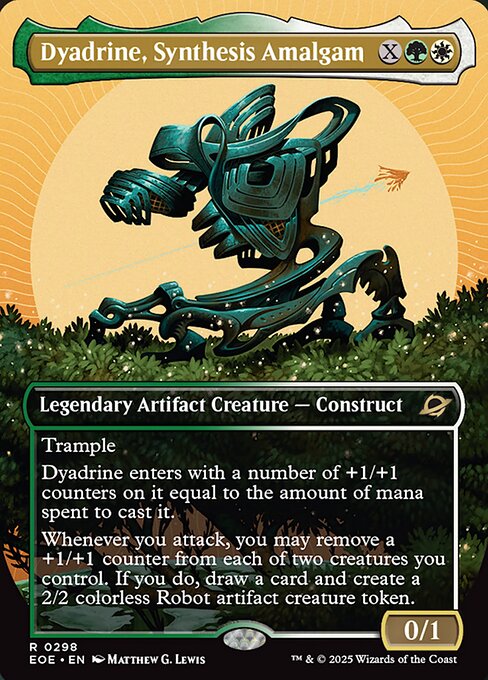 Magic the Gathering Card - Dyadrine, Synthesis Amalgam - MTG Circle