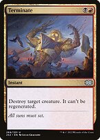 Magic the Gathering Card - Terminate - MTG Circle