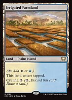 Magic the Gathering Card - Irrigated Farmland - MTG Circle