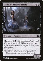 Magic the Gathering Card - Twins of Maurer Estate - MTG Circle