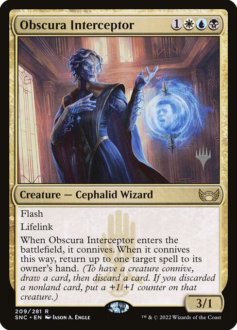 Magic the Gathering Card - Obscura Interceptor - MTG Circle