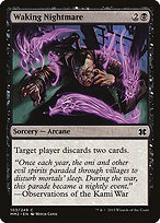 Magic the Gathering Card - Waking Nightmare - MTG Circle