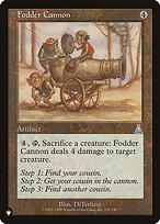 Magic the Gathering Card - Fodder Cannon - MTG Circle
