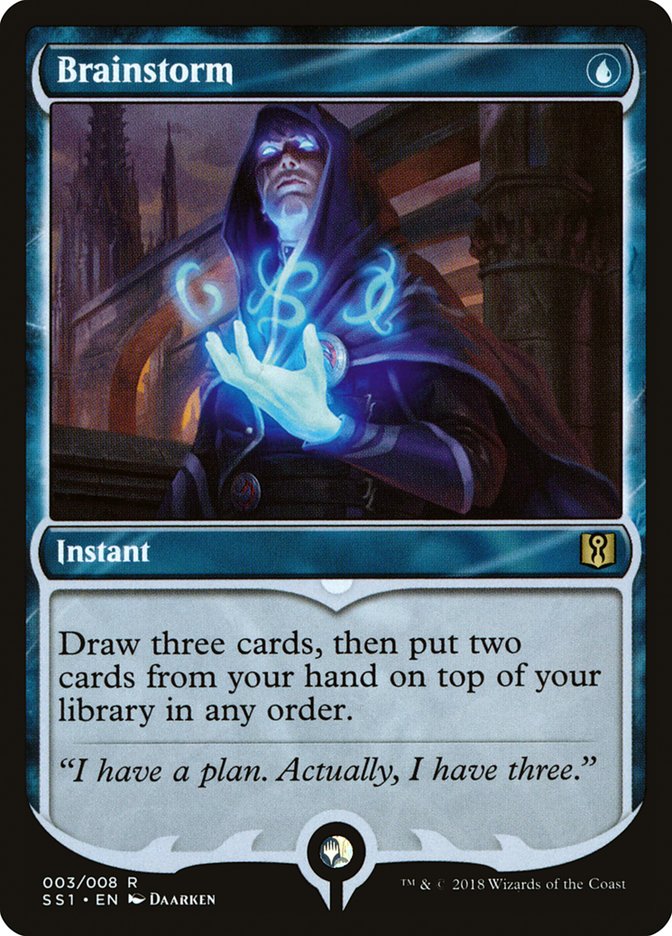 Magic the Gathering Card - Brainstorm - MTG Circle
