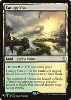 Magic the Gathering Card - Canopy Vista - MTG Circle