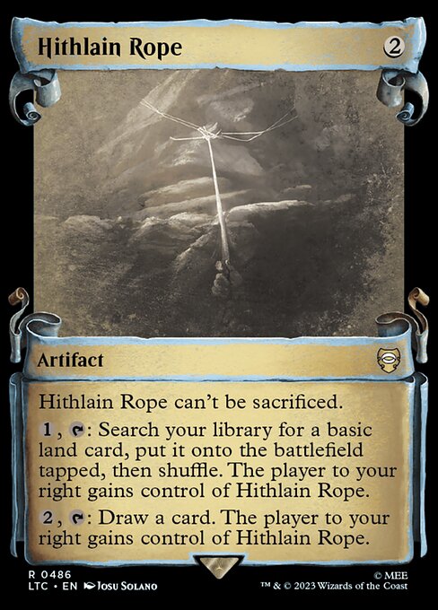 Magic the Gathering Card - Hithlain Rope - MTG Circle
