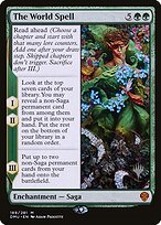 Magic the Gathering Card - The World Spell - MTG Circle