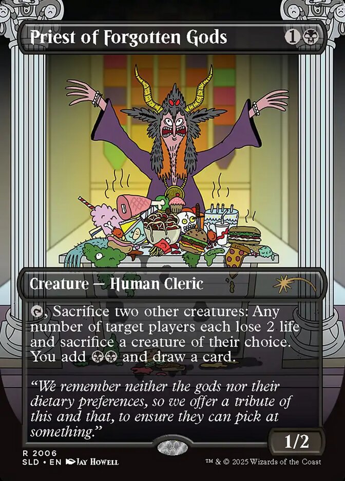 Magic the Gathering Card - Priest of Forgotten Gods - MTG Circle