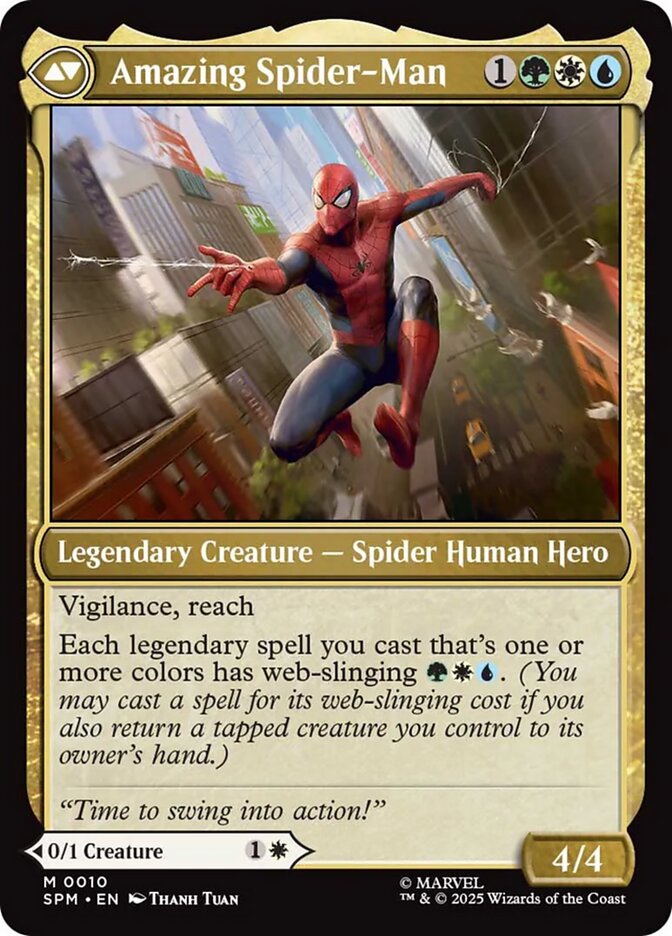Magic the Gathering Card - Amazing Spider-Man - MTG Circle