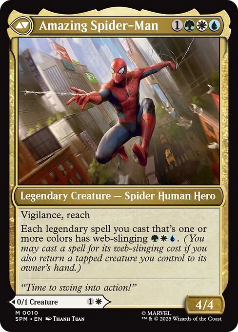 Magic the Gathering Card - Amazing Spider-Man - MTG Circle
