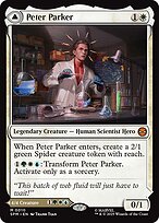 Magic the Gathering Card - Peter Parker // Amazing Spider-Man - MTG Circle