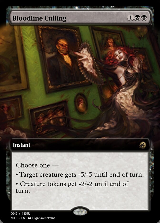 Magic the Gathering Card - Bloodline Culling - MTG Circle