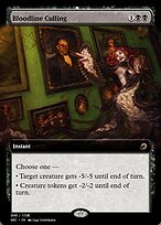 Magic the Gathering Card - Bloodline Culling - MTG Circle