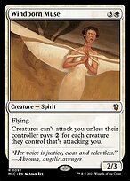 Magic the Gathering Card - Windborn Muse - MTG Circle