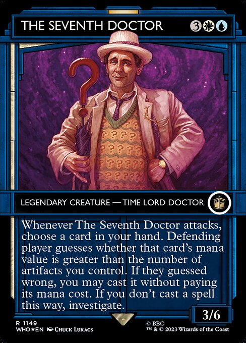 Magic the Gathering Card - The Seventh Doctor - MTG Circle