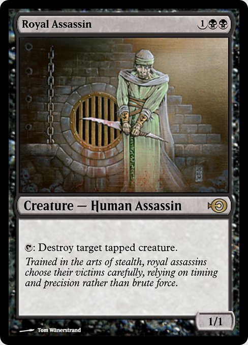 Magic the Gathering Card - Royal Assassin - MTG Circle