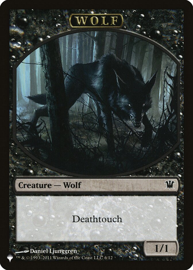 Magic the Gathering Card - Wolf - MTG Circle