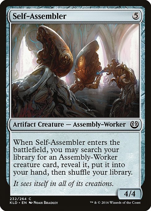 Magic the Gathering Card - Self-Assembler - MTG Circle