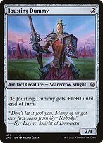 Magic the Gathering Card - Jousting Dummy - MTG Circle