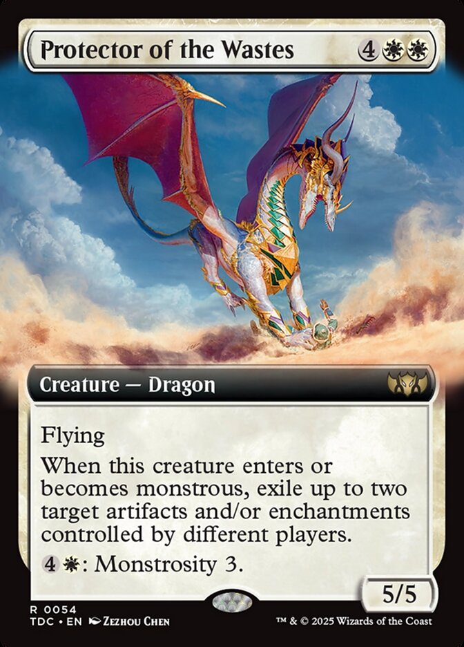 Magic the Gathering Card - Protector of the Wastes - MTG Circle